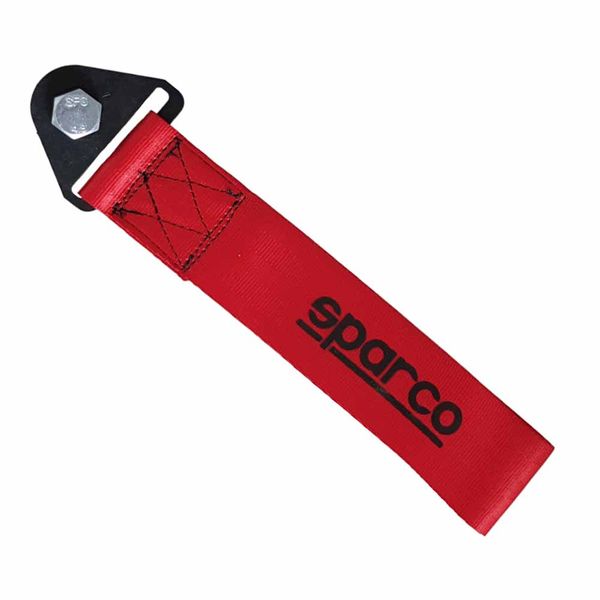 Sparco Tow Strap Accessories - Red