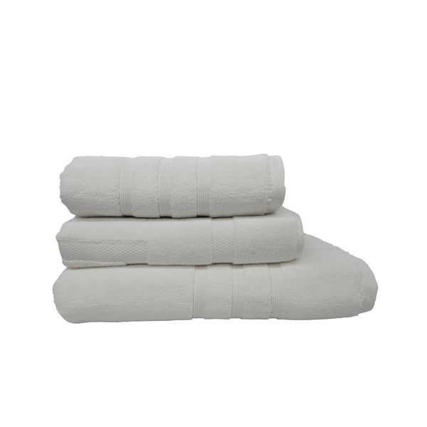SR Luxury - Platinum - Single Set Bath Towel Combo with 1000GSM Bath Mat
