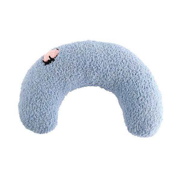 Pet Pillow on Bed - Blue