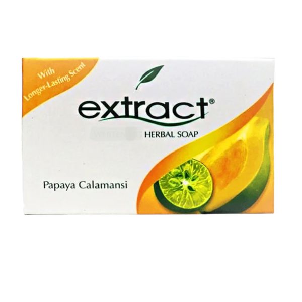 Original Extract Brightening Herbal Soap with PapayaCalamansi 125g