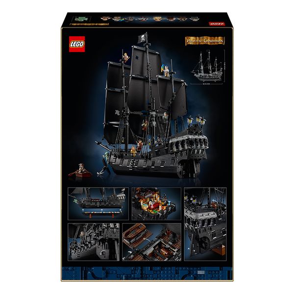 LEGO ICONS Captain Jack Sparrow's Pirate Ship Building Kit 10365