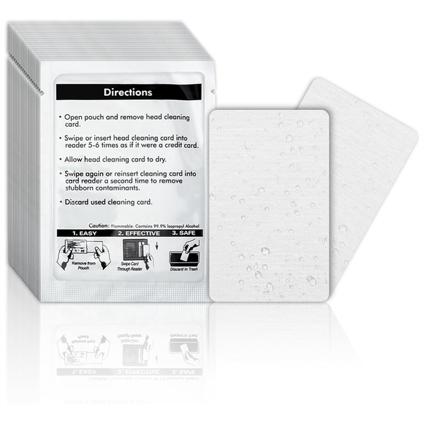 Card Reader Cleaning Cards - CR80 Card Reader Cleaner (80 PCS)