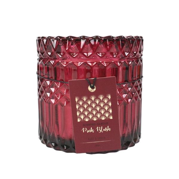 Scented Candle in Glass Holder 10.5cm - Berry and Liqueur