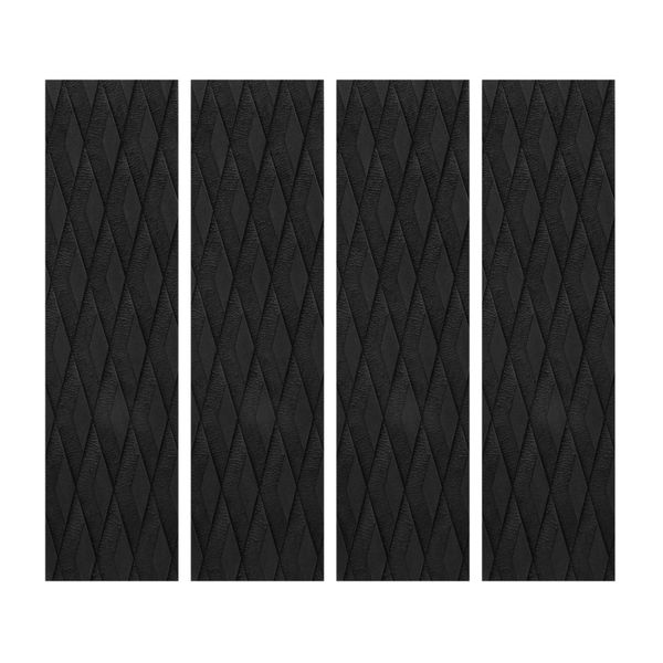 4 Pcs Surfboard Eva Surfing Skimboard Deck Traction Pads