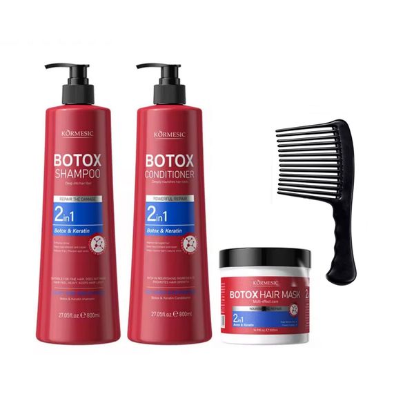 Kormesic Keratin &amp; Botox 2-in-1 Hair Therapy Set
