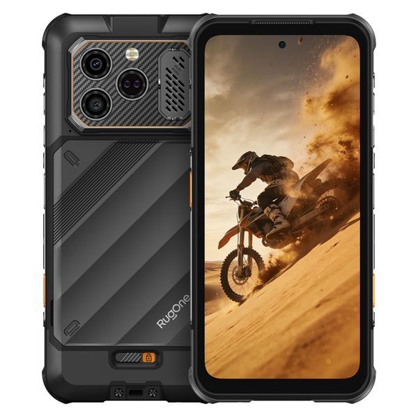 RugOne Xever 8 Rugged Phone | 8GB RAM | 256GB ROM | NFC | Charging dock