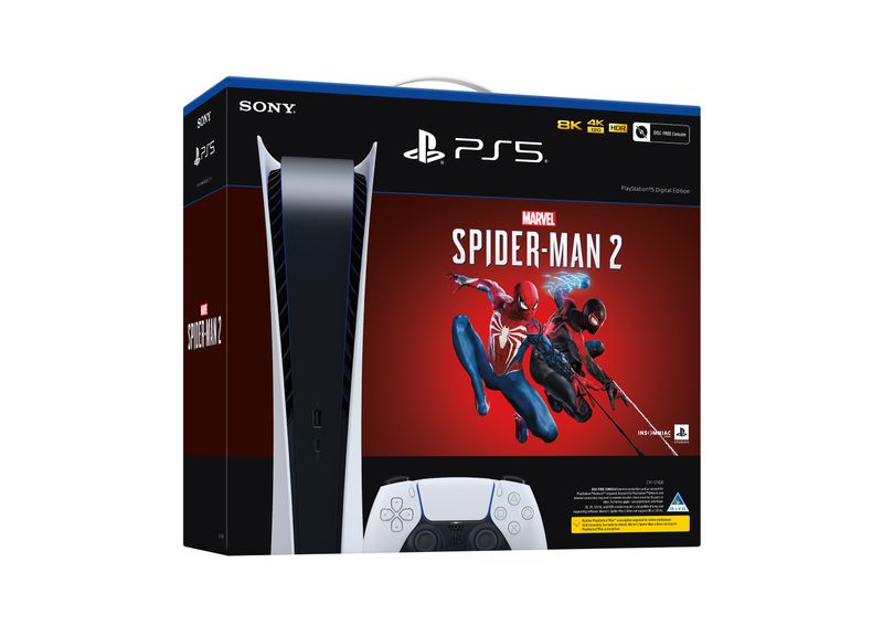 PlayStation 5 Digital Edition - Marvel's Spider-Man 2 Bundle