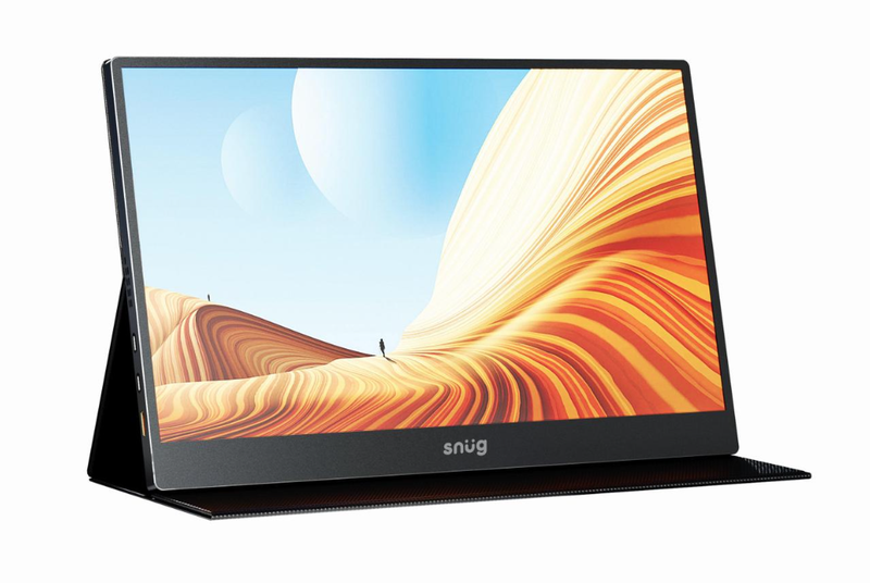 Snug 14" Full HD LCD Portable Monitor With USB-C &amp; HDMI Ports - Black