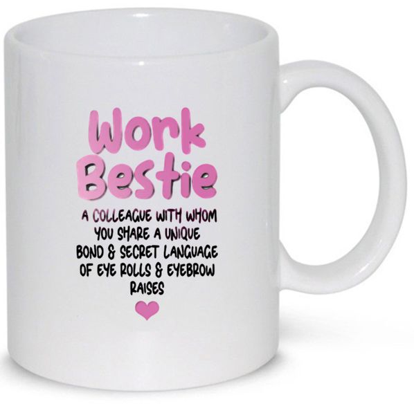 Work bestie a colleague Pack Mug