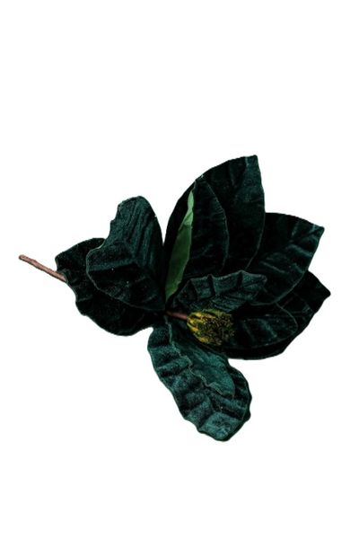 Velvet Poinsetta Single Stem, 35cm