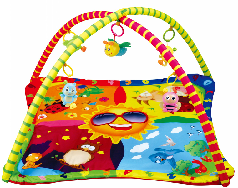 Colorful Baby Activity Gym with Square Play Mat