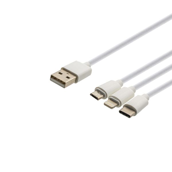 Tecnix 3-in-1 Charging Cable