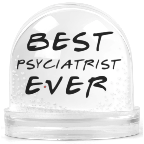 Best Psyciatrist Ever Gift Snow Globe