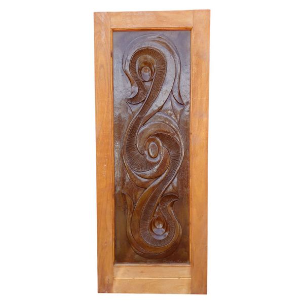 Carved Symphony Hardwood Door 203×82×4cm (RESO2)