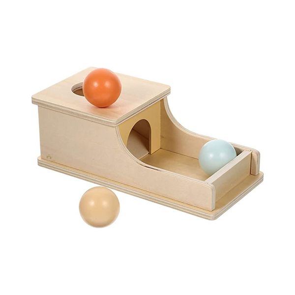 Montessori Object Permanence Box Montessori Toys for Baby Toys 6-12 Months