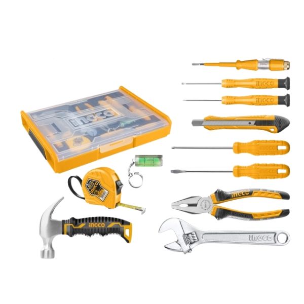 Ingco - 11pc - Household Tools Set