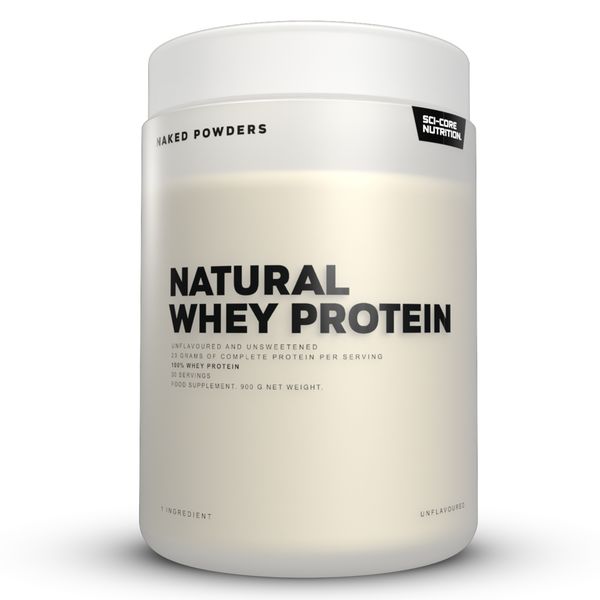 Natural Whey Protein - 900g - Unflavoured - Naked Powders