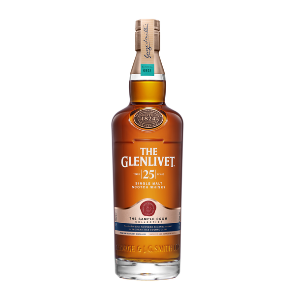 The Glenlivet 25-Year-Old Single Malt Scotch Whisky 750ml