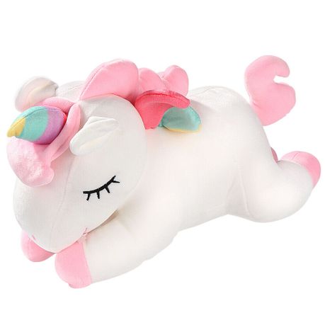 unicorn stuffed animal pillow