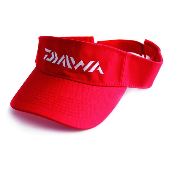 Daiwa Peak Cap Sunvisor, Red