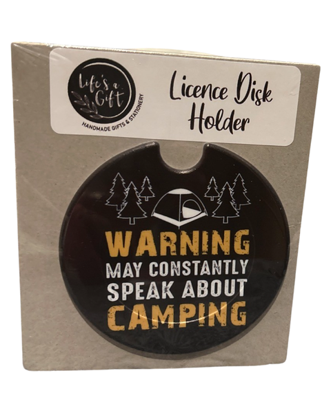 Camping Licence Disk Holder image