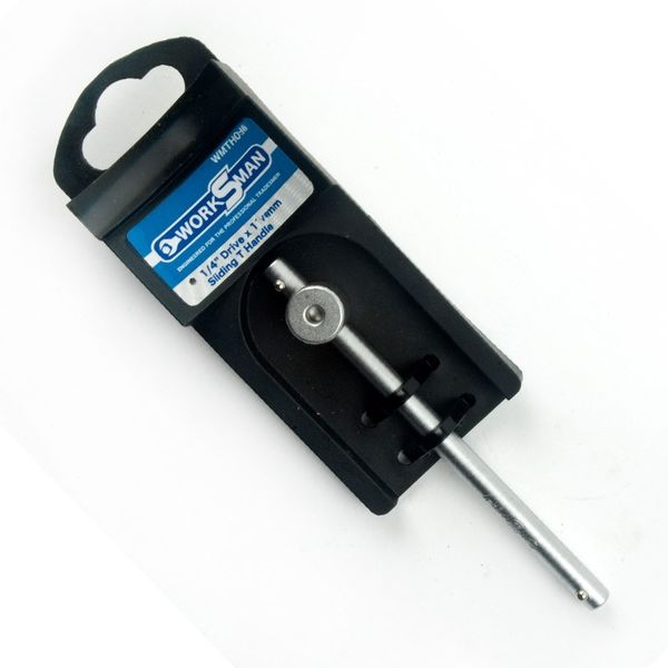 Bulk Pack x 5 Worksman Sliding T Handle 250mm 1/2 Drive