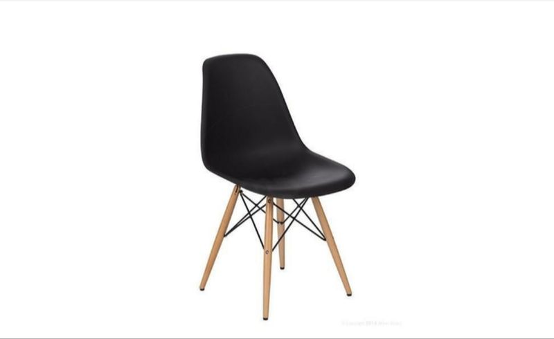 Emmy preassembled Wooden Leg Chair