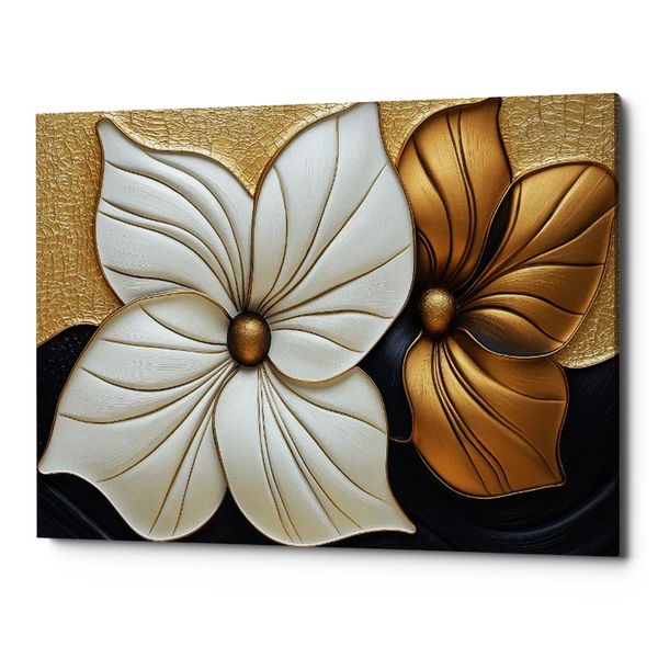 Canvas Art - Baroque Blooming Canvas Print Wall Art Decor