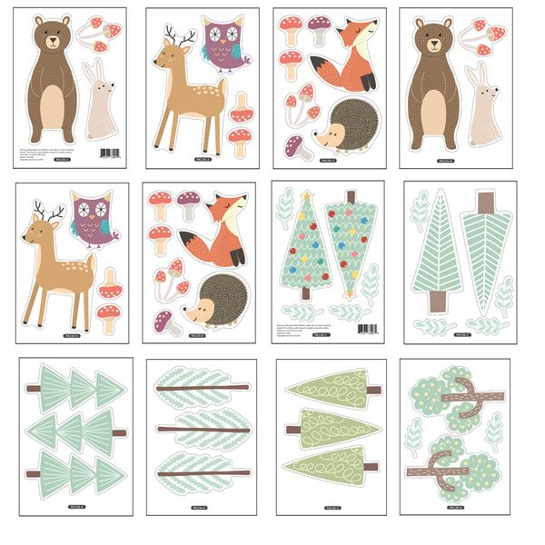 iKids Wall Decal - Woodland Forest