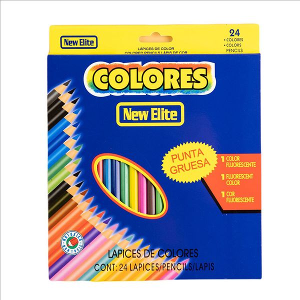 24-Color Set Art Vivid Macarons Colored Pencil Set Drawing