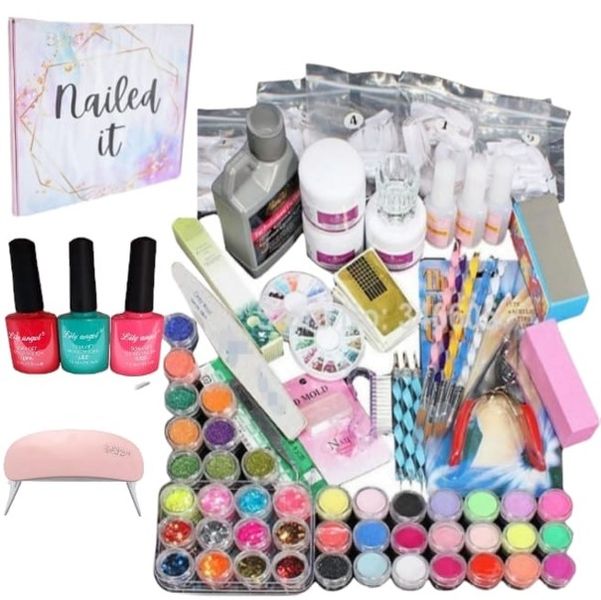 Nailed It Professional Jumbo Acrylic &amp; Gel Set