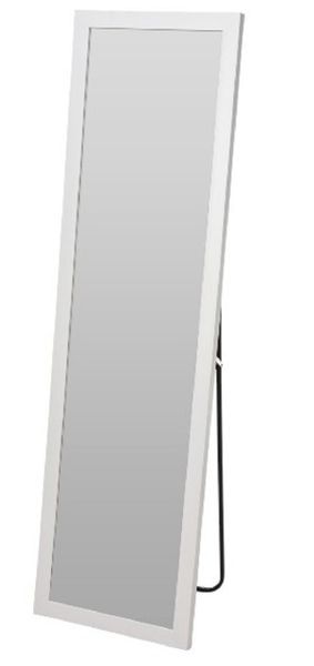 White Standing Mirror 126x36cm