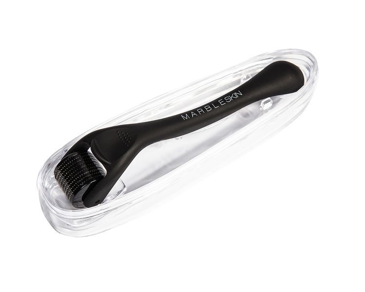 Marble Skin - 0.25m Needle Derma Roller to Rejuvenate Skin - Black