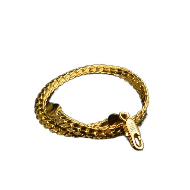 Women 18K Yellow Gold 8inch Bracelet Shop Today. Get it Tomorrow