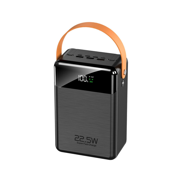 80000mAh Power Bank, 22.5W Fast Charging, LED Light &amp; Digital Display