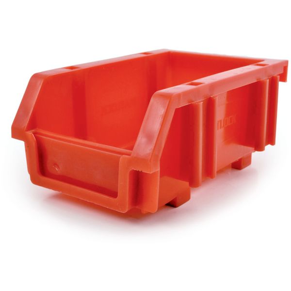 Mtl0 Plastic Storage Bin Red image