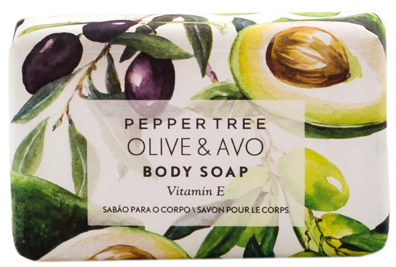 Pepper Tree Olive &amp; Avo Soap Bar 180g