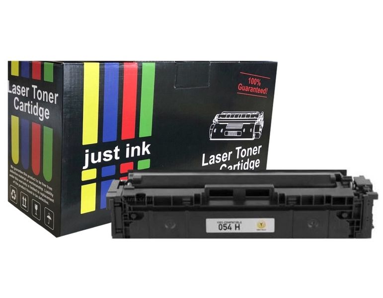 Compatible Canon 054H (High Yield) Yellow Toner image
