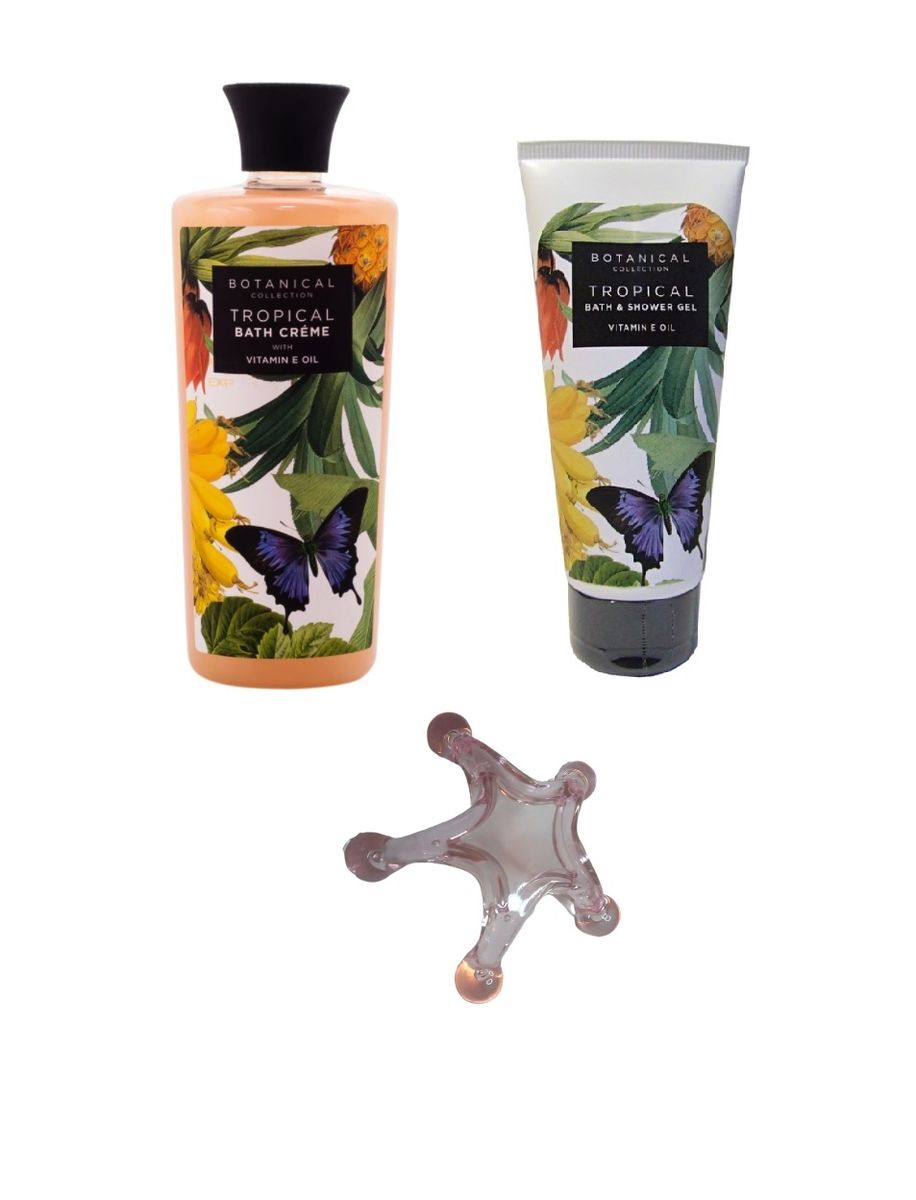 Tropical Body Lotion ( 200ml ) & Foam Bath Creme (500 ml) Set Buy Online in South Africa