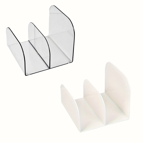 2 Pieces Versatile File Sorter Desktop Bookstand For Office Home Bedroom
