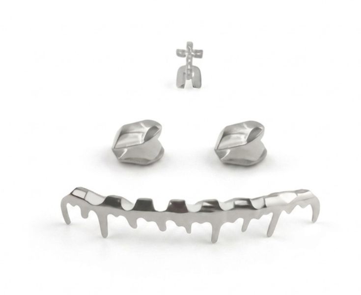 Silver Grillz &amp; Dental Jewelry