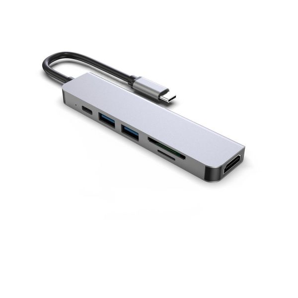 6 in 1 Type C To Hdtv Tf /sd Usb 3.0