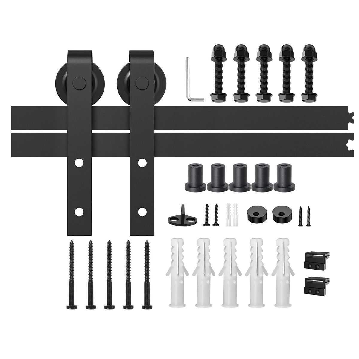 2.0m Barn Door Sliding Track System