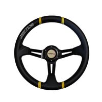 T-Horn R Black & Yellow PVC Steering Wheel with Carbon Fibre Finish - 350mm  | Shop Today. Get it Tomorrow! | takealot.com