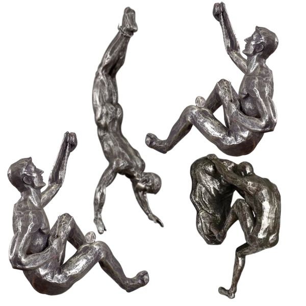 Home Decor Nordic Pro Right Hanging Rock Climbing Ornament Set Of 4