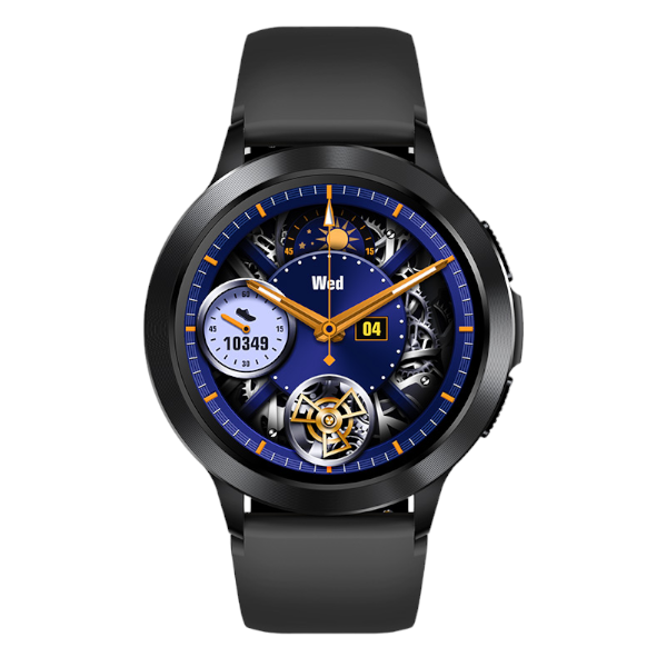 ZEBLAZE - BTALK 2 - IP68 Rated Water-Resistant Smart Watch - Black