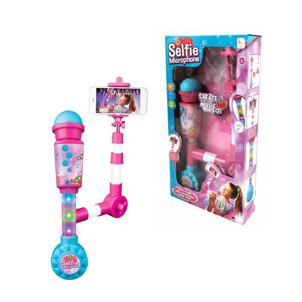 Cogo - Electric Dual Microphone &amp; Selfie Stick Set