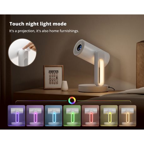 ETOE Starfish Android TV Smart Bedroom Projector Netflix certified