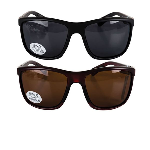 Bulk Pack x 2 Sunglass Polarized UV400 Mens Sports Wrap
