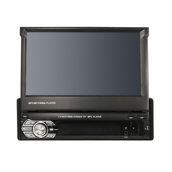 Multimedia Player with 7" Retractable Screen